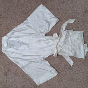 Victoria Secret Ivory Bride Robe One Size